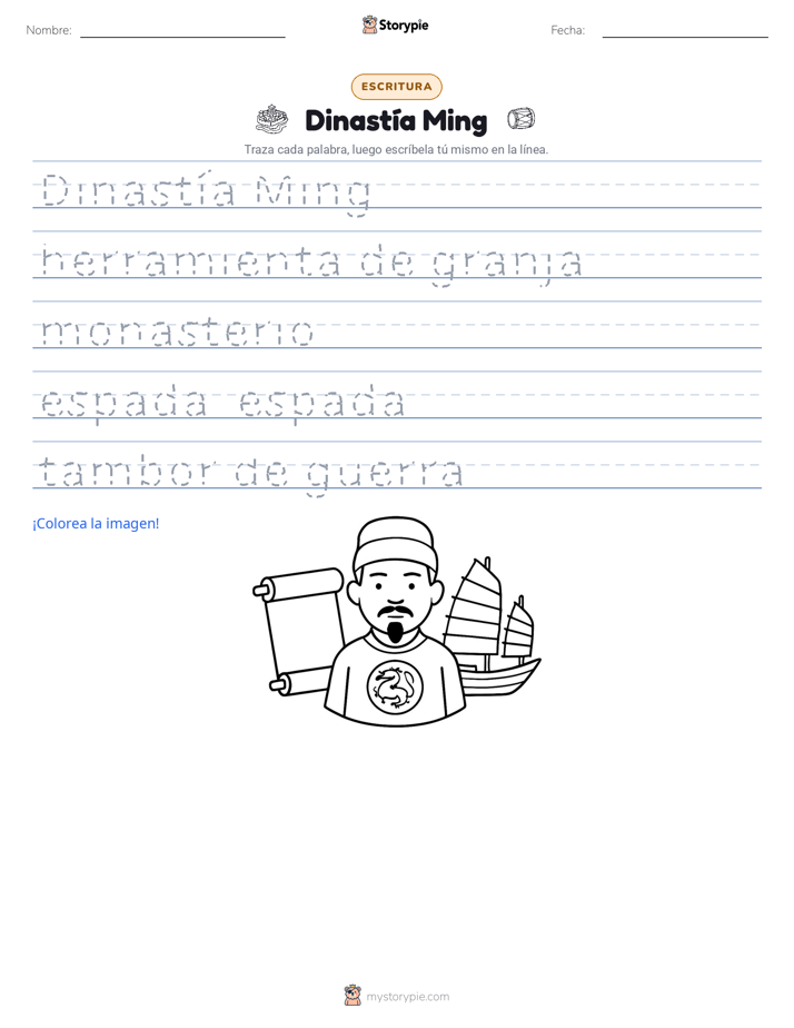 Práctica de Escritura
