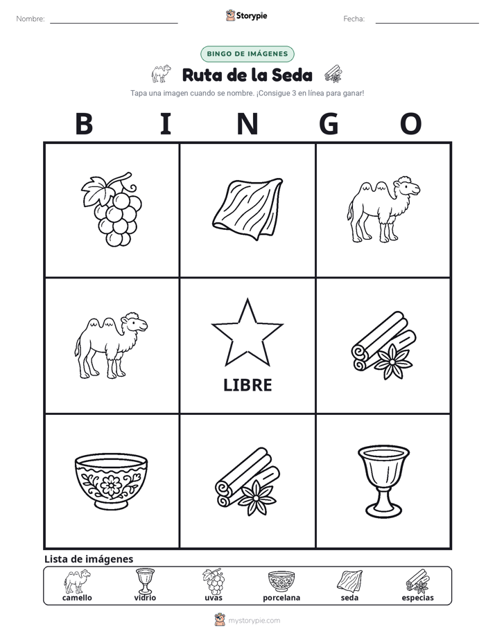 Bingo de Imágenes
