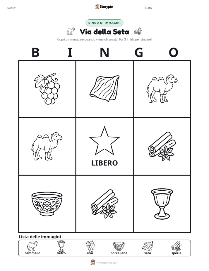 Bingo delle Immagini