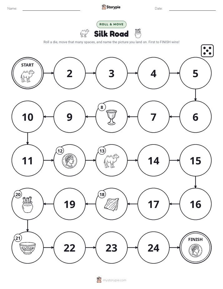 Roll & Move Game