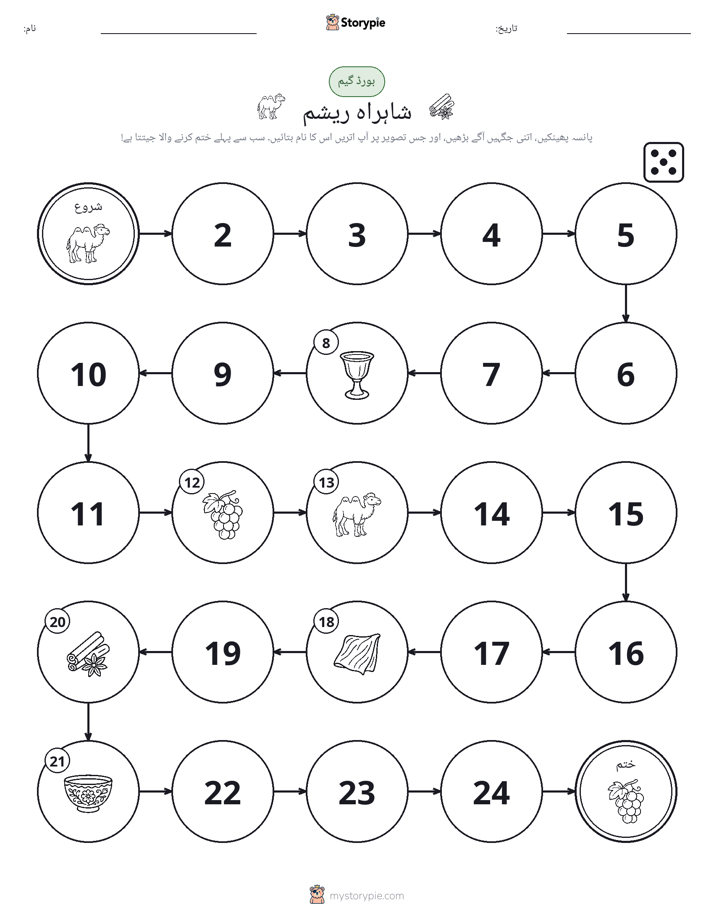 رول اور منتقل کریں کھیل