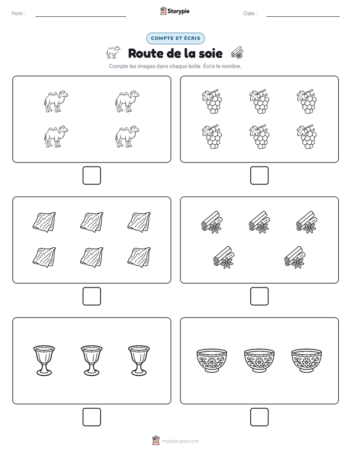 Compter & Écrire