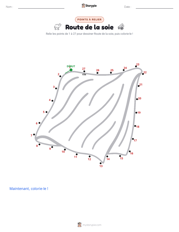 Relie les points