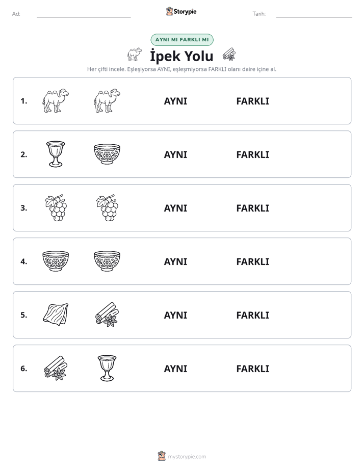 Aynı mı Farklı mı