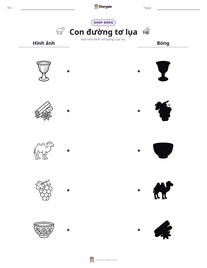 Ghép Hình Bóng