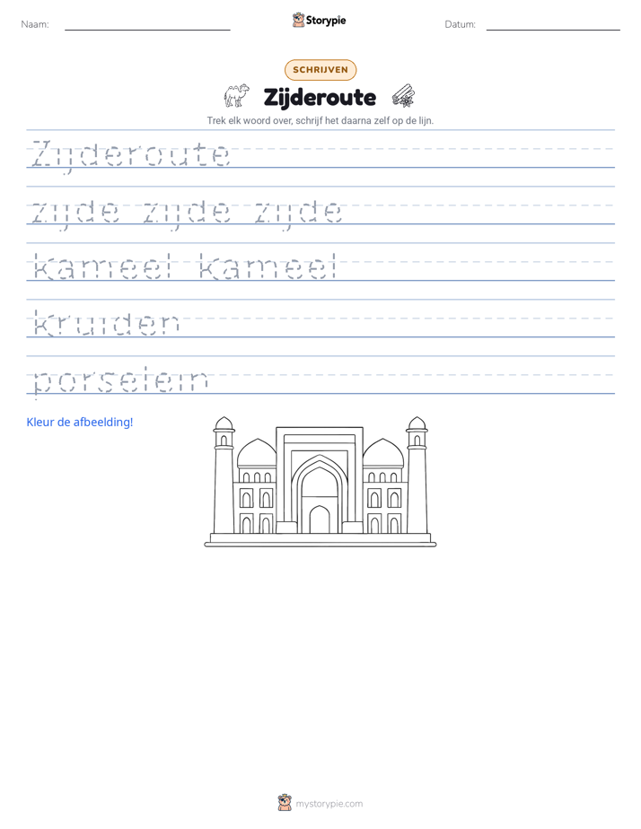Schrijf Oefening