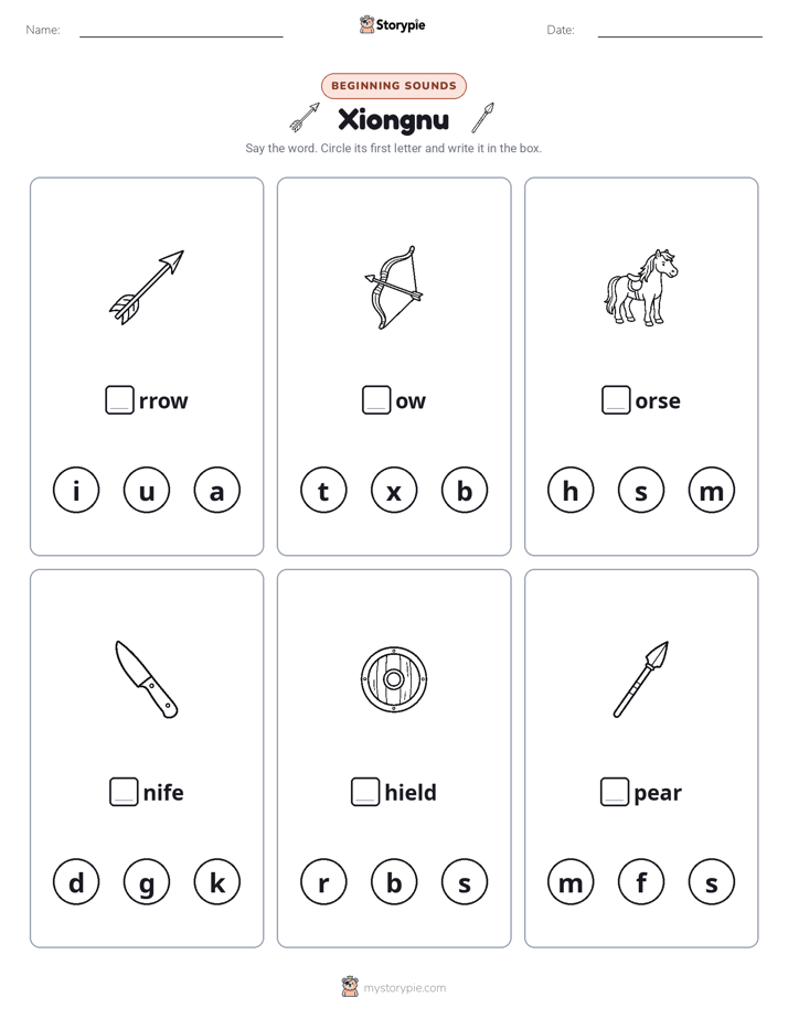 Beginning Sounds