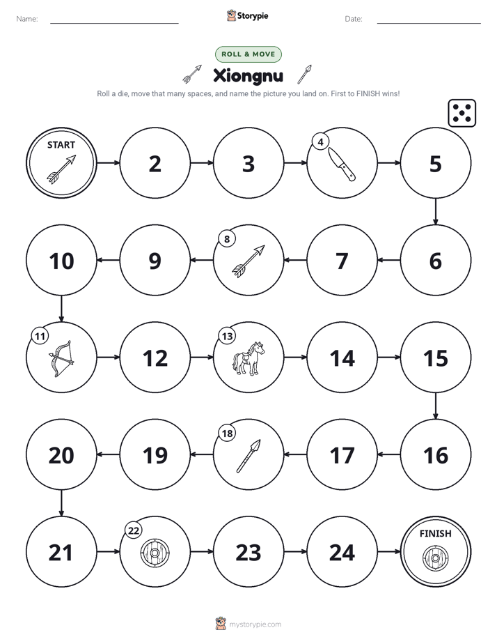 Roll & Move Game