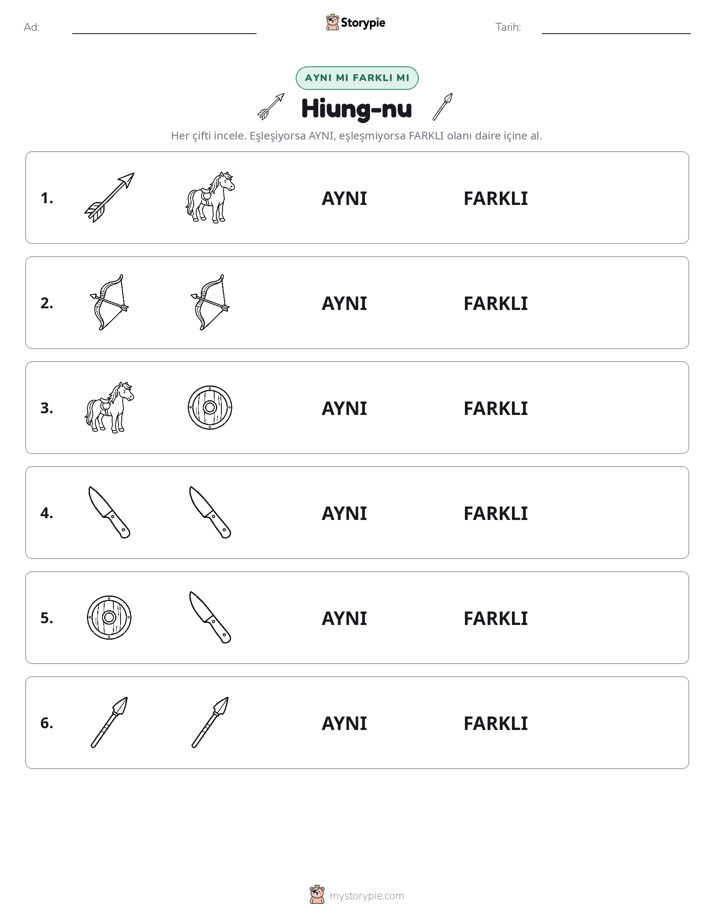 Aynı mı Farklı mı