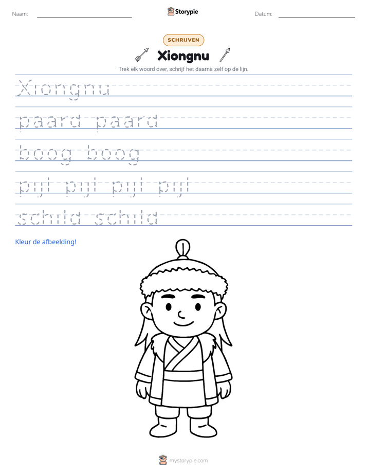 Schrijf Oefening