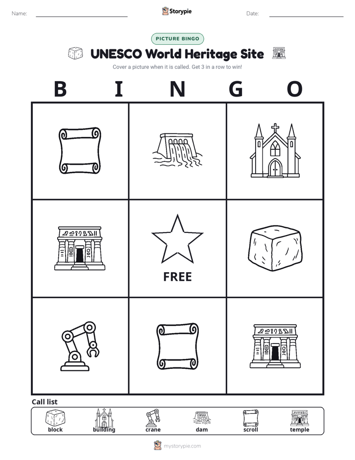 Picture Bingo