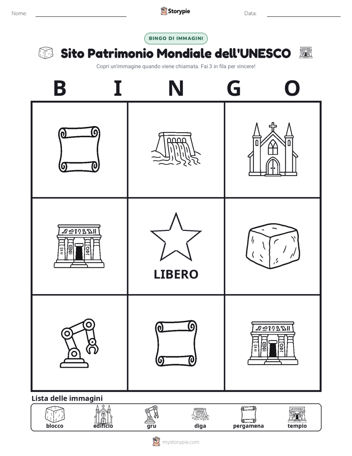 Bingo delle Immagini