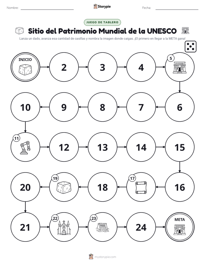 Juego de Rueda y Avanza