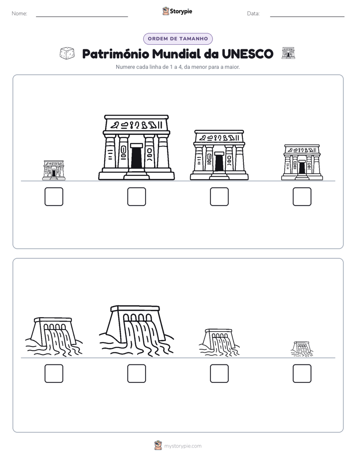 Ordem de Tamanho