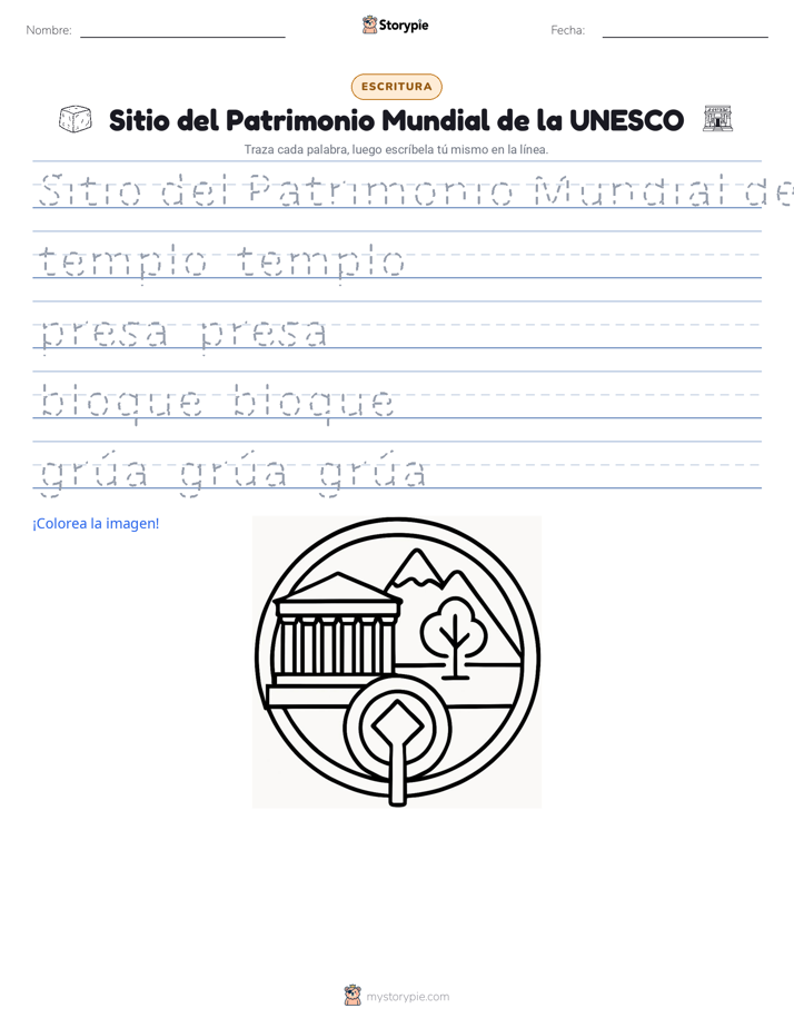 Práctica de Escritura