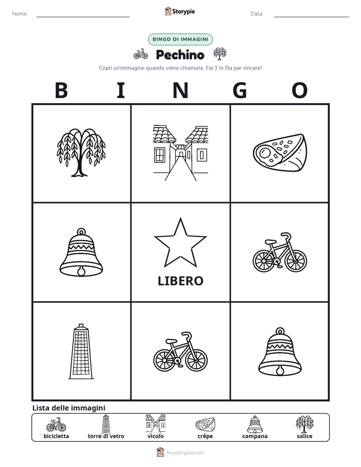 Bingo delle Immagini