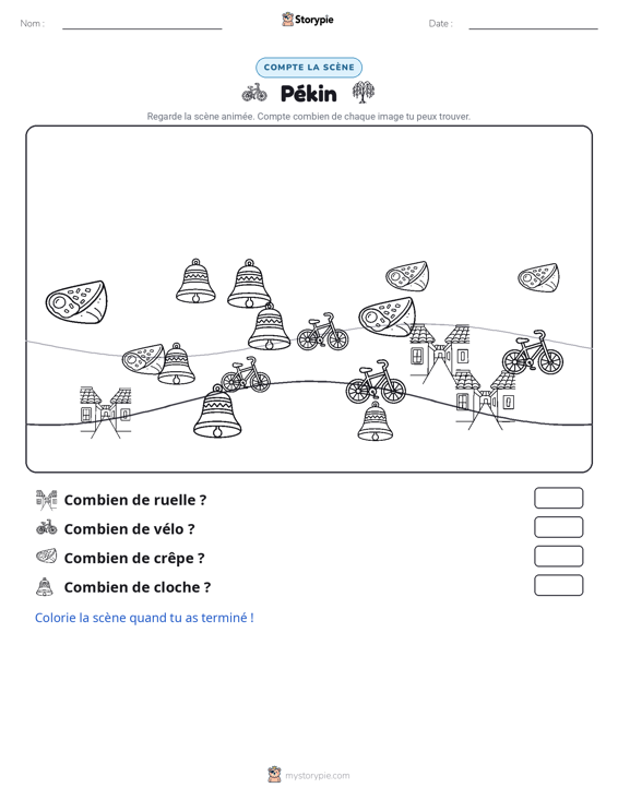 Scène de Comptage