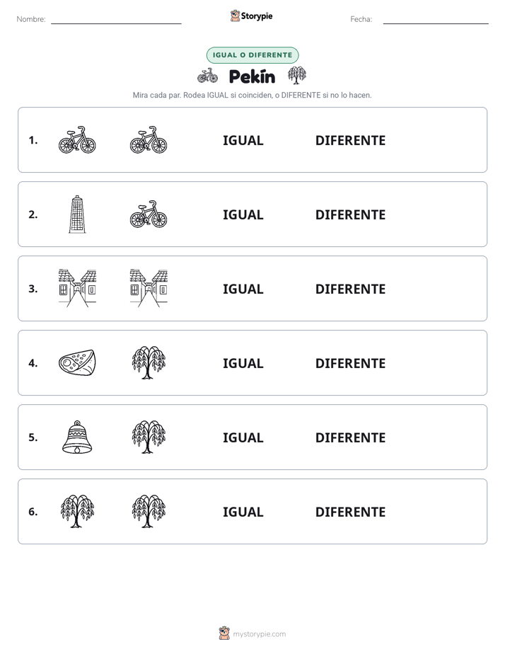 Igual o Diferente