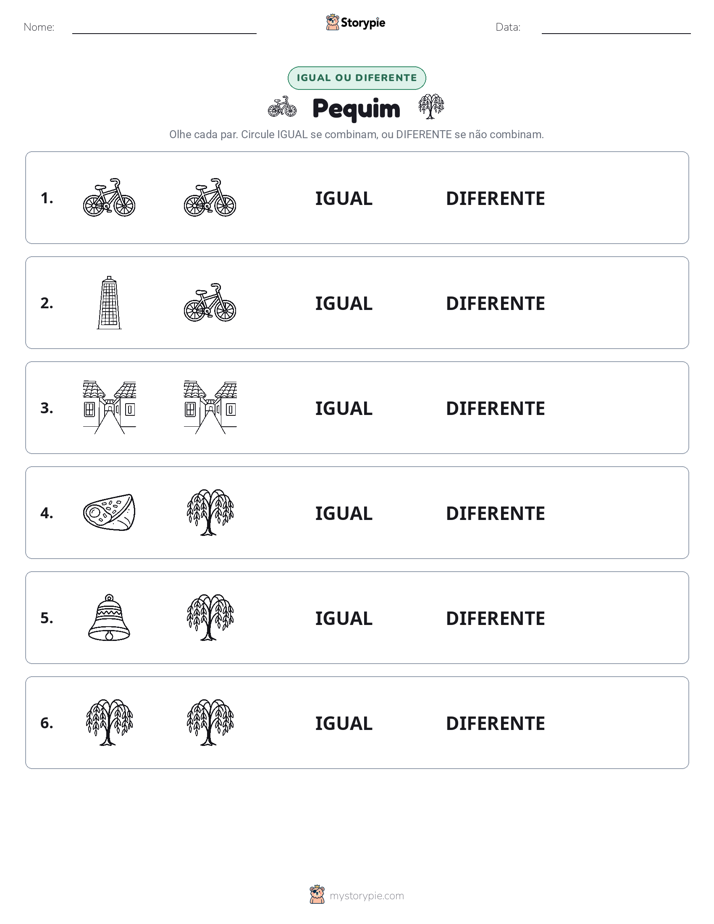 Igual ou Diferente