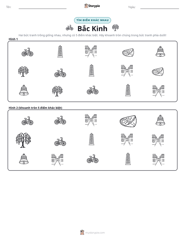 Tìm Sự Khác Biệt