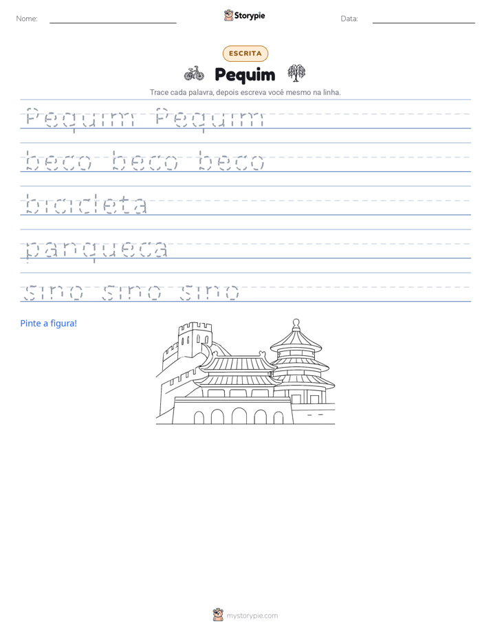 Prática de Escrita