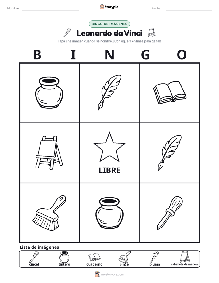 Bingo de Imágenes