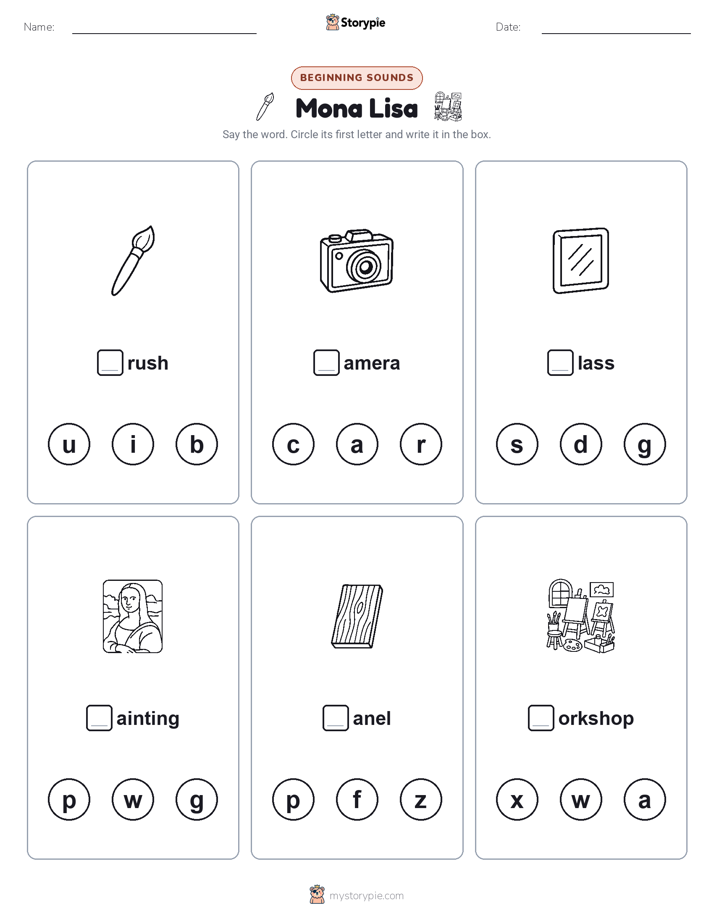 Beginning Sounds