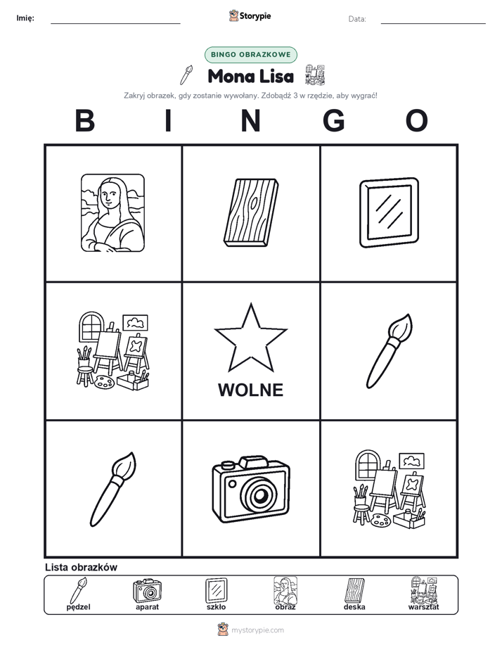 Bingo obrazkowe