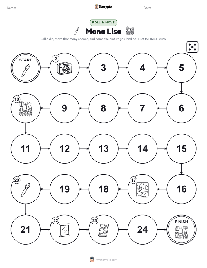 Roll & Move Game