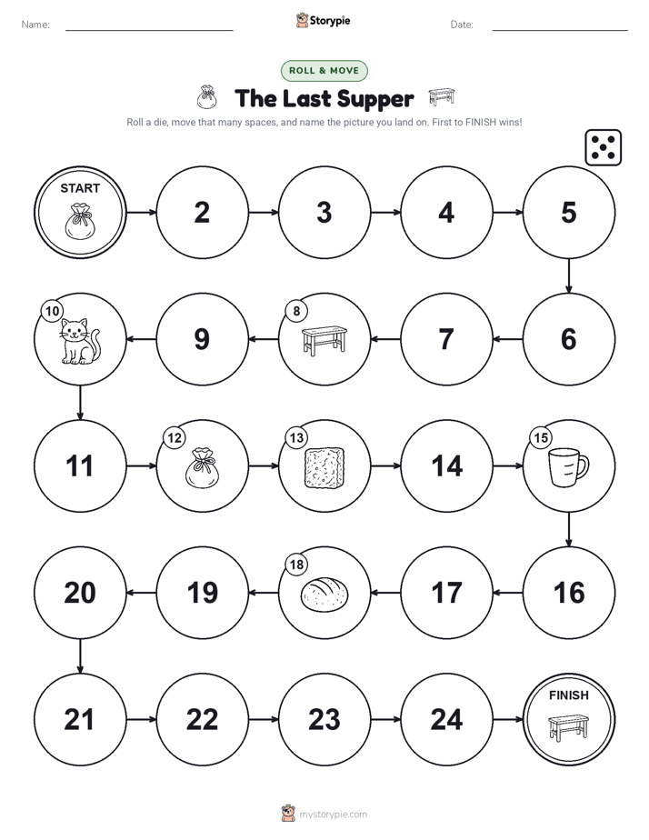Roll & Move Game