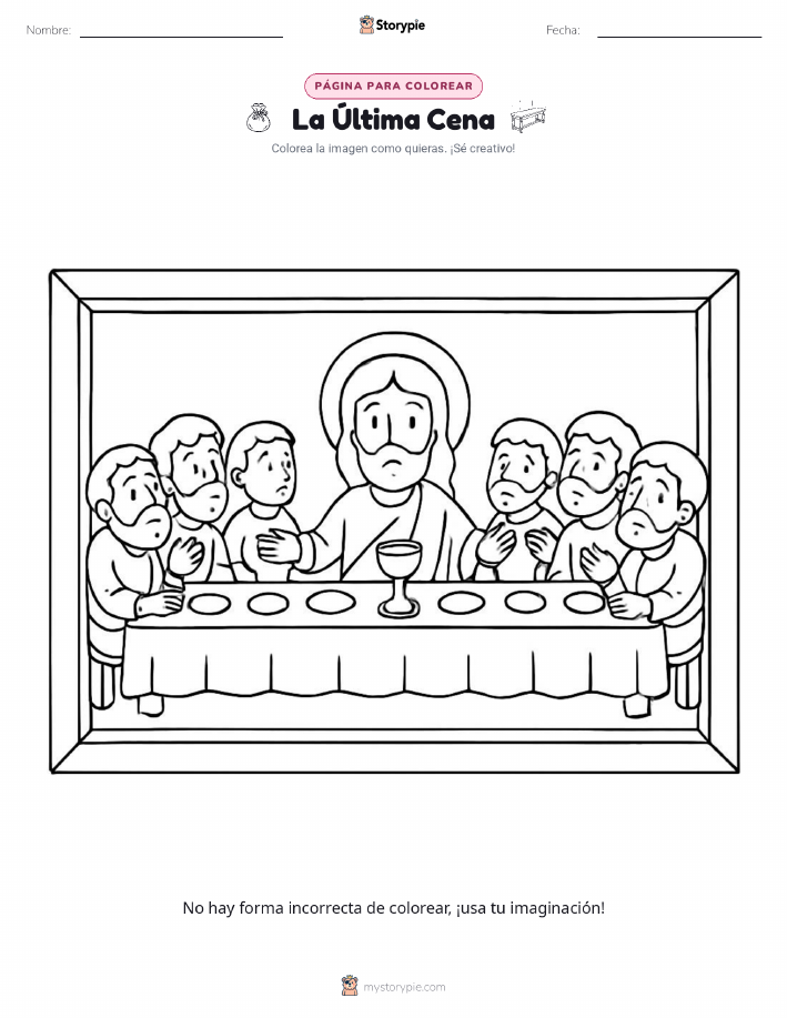 Página para Colorear