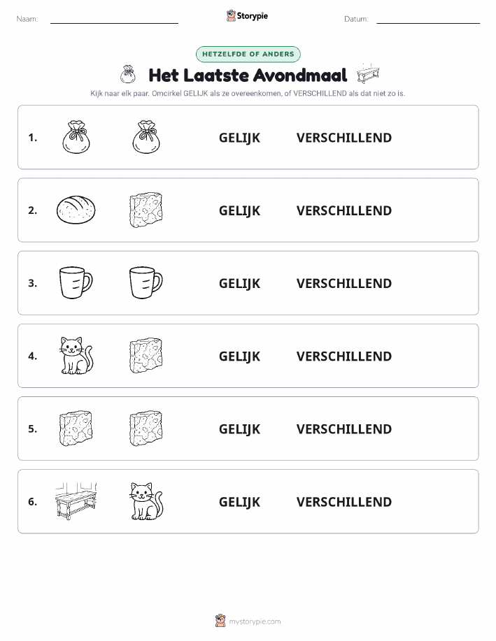 Zelfde of Verschillend