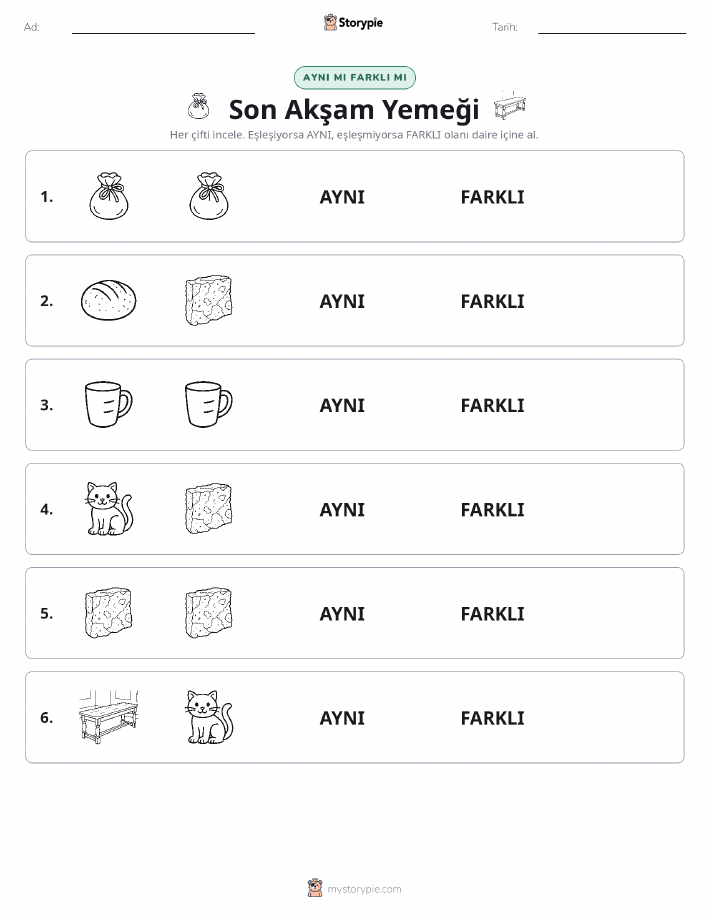 Aynı mı Farklı mı