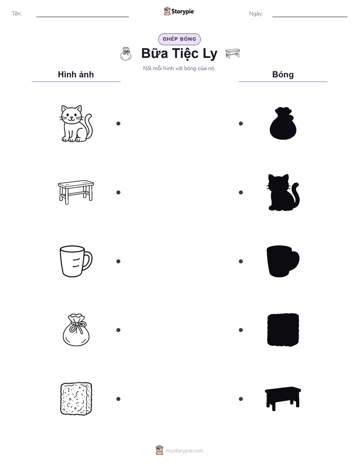 Ghép Hình Bóng