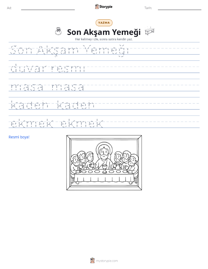 Yazma Pratiği