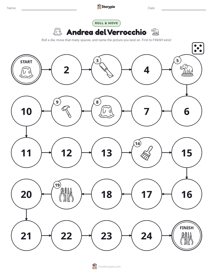 Roll & Move Game