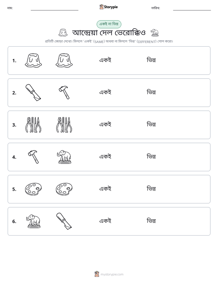 একই বা ভিন্ন