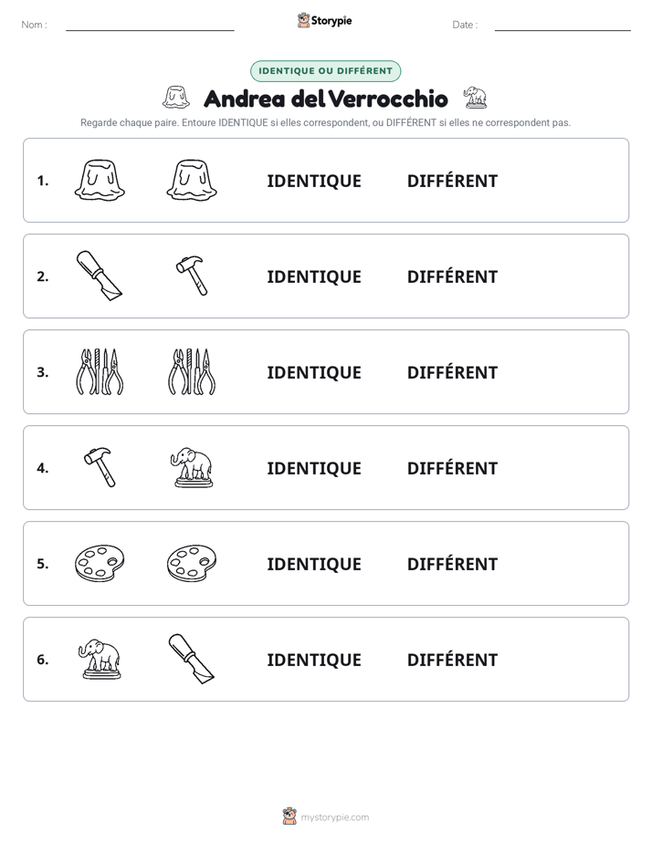 Identique ou Différent