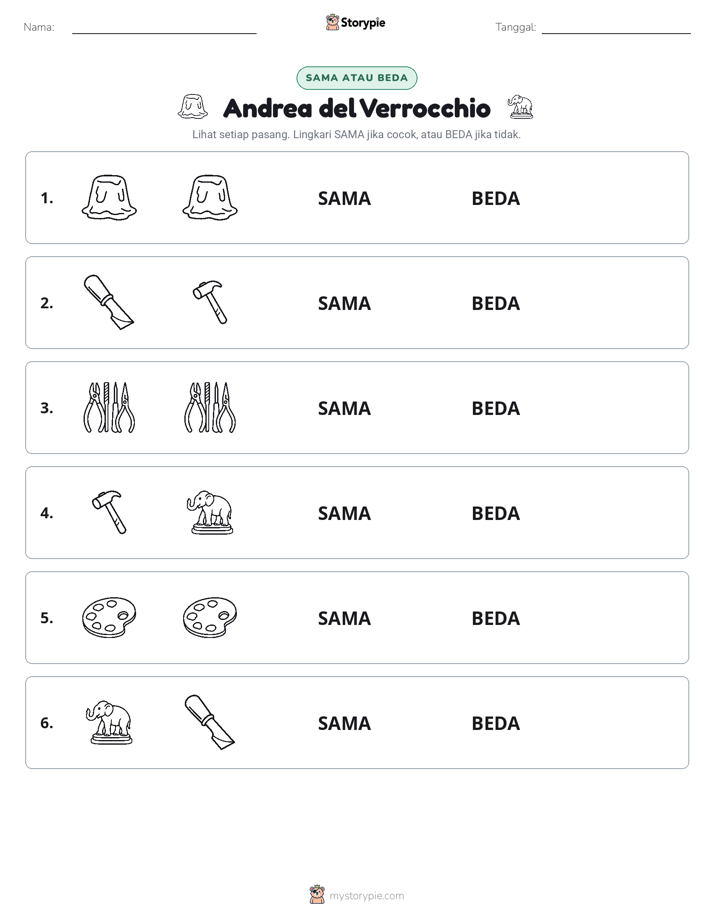Sama atau Berbeda