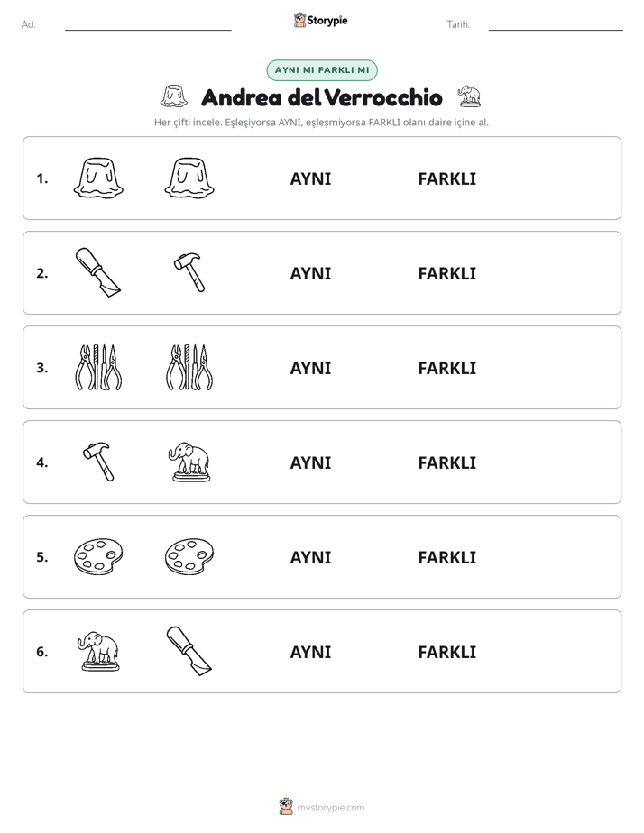Aynı mı Farklı mı