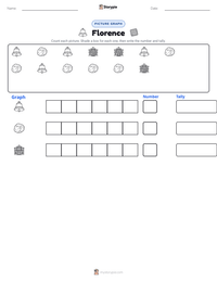 Florence printable worksheet preview