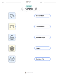 Florence printable worksheet for kids