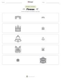 Anteprima della scheda stampabile di Firenze