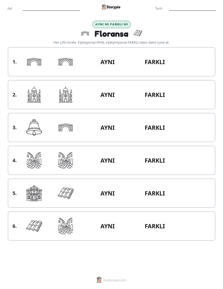 Aynı mı Farklı mı