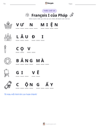 Xem trước tài liệu in sẵn François I của Pháp