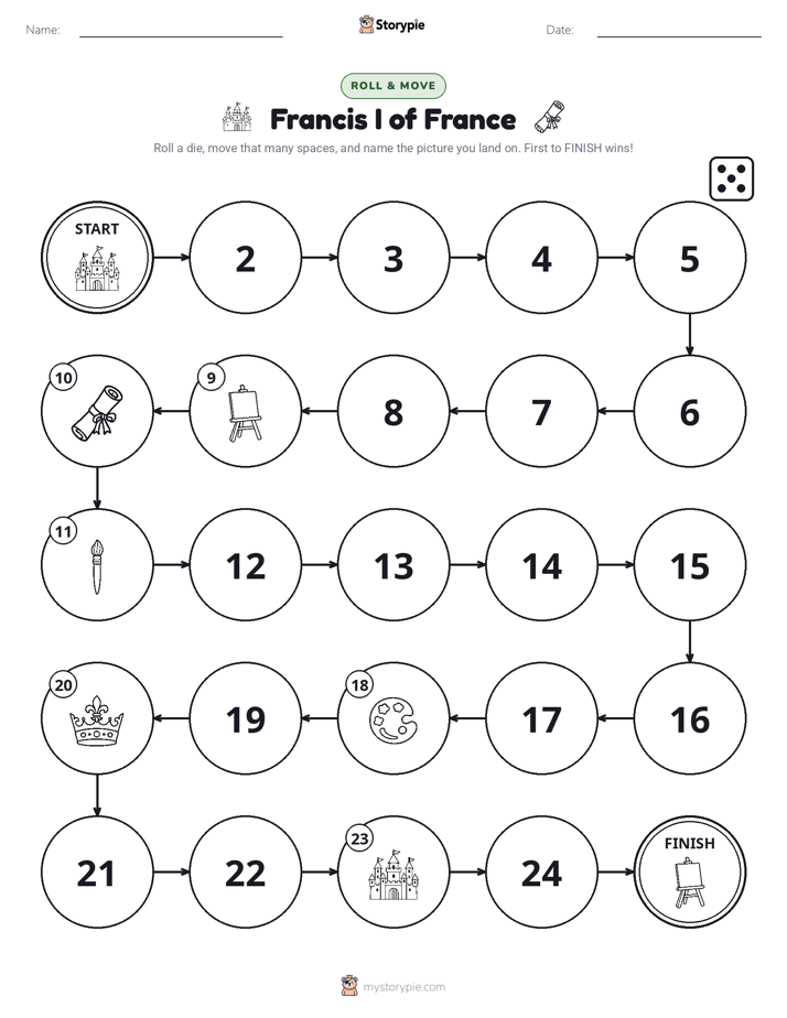 Roll & Move Game