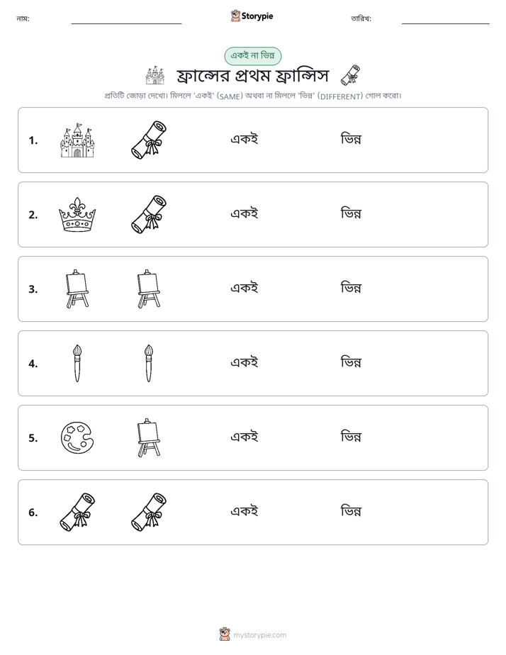 একই বা ভিন্ন