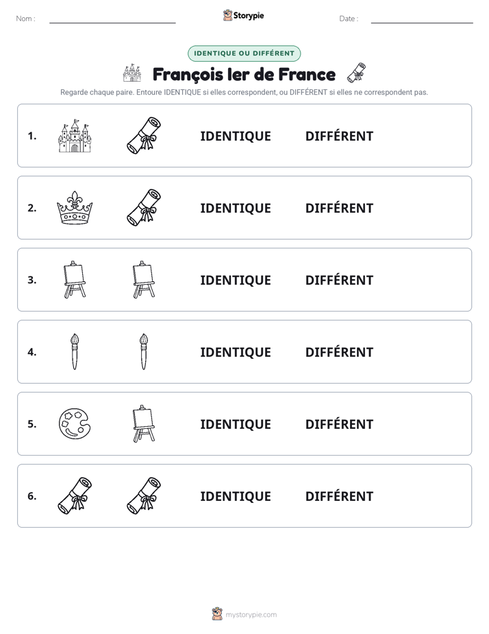 Identique ou Différent