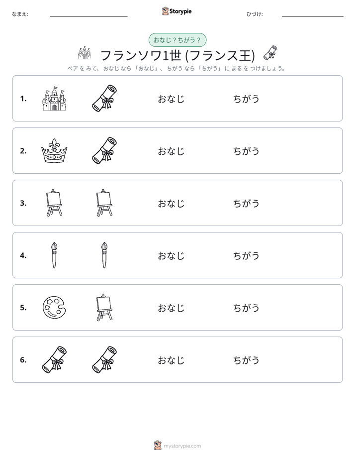 同じか違うか