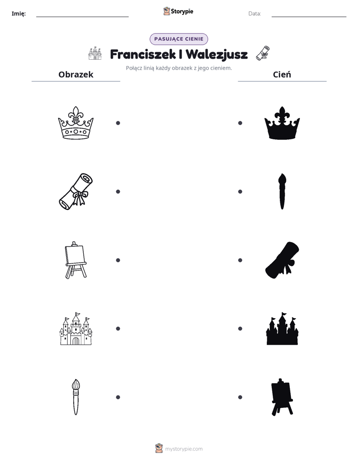 Dopasowanie cieni